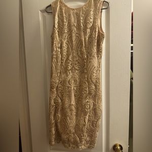 Formal Gold Short dress
